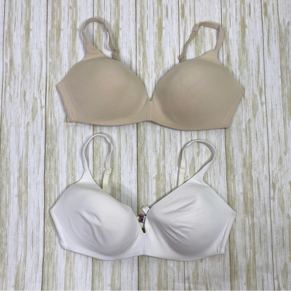 Body by Victoria IPEX Beige and White Bras